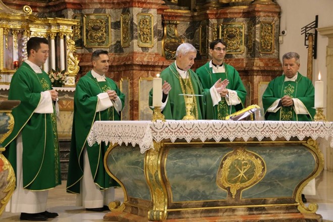 Misa Zaziva Duha Svetoga u varaždinskoj katedrali